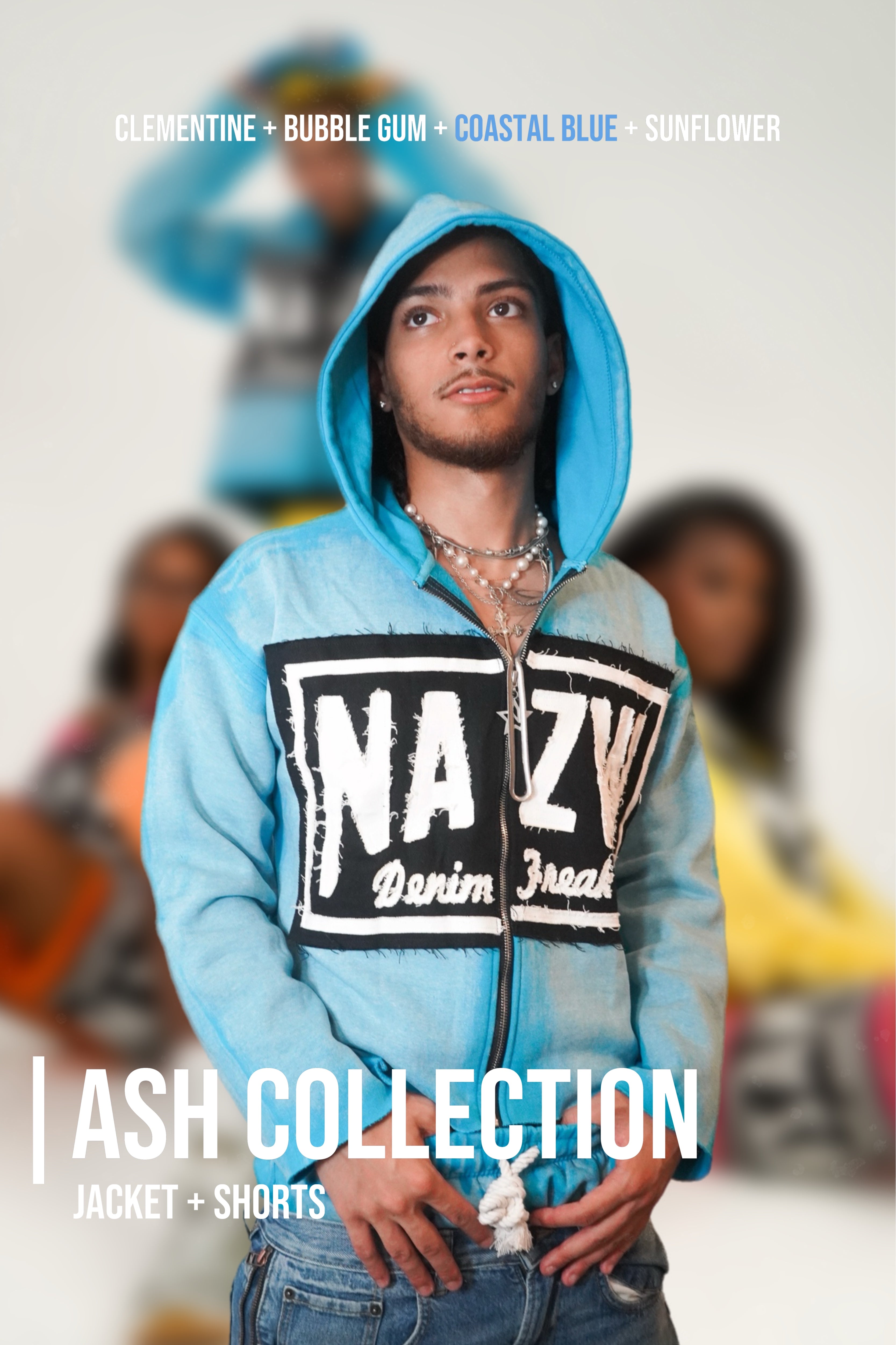 COASTAL BLUE HOODIE