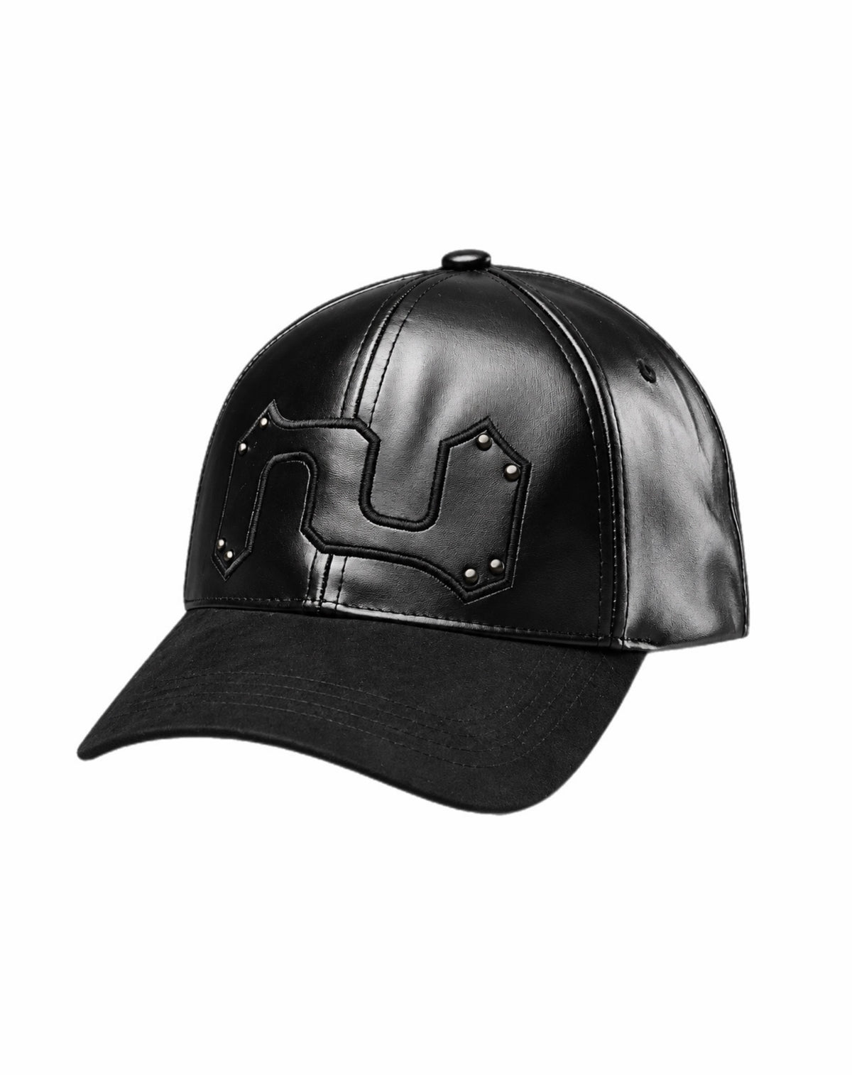Leather Monogram Cap
