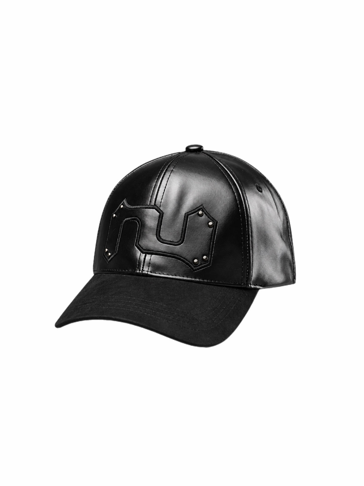 Leather Monogram Cap